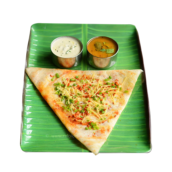 Spicy Cheese Masala Dosa