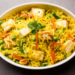 Paneer biryani
